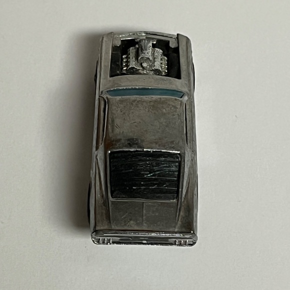 Vintage 1969 Mattel Hot Wheels Redline Mustang Boss Hoss Silver Car Hong Kong - Picture 2 of 10